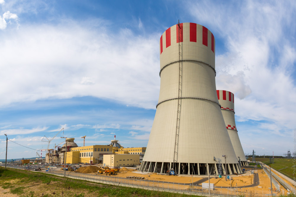Здание Воронежской атомной электростанции